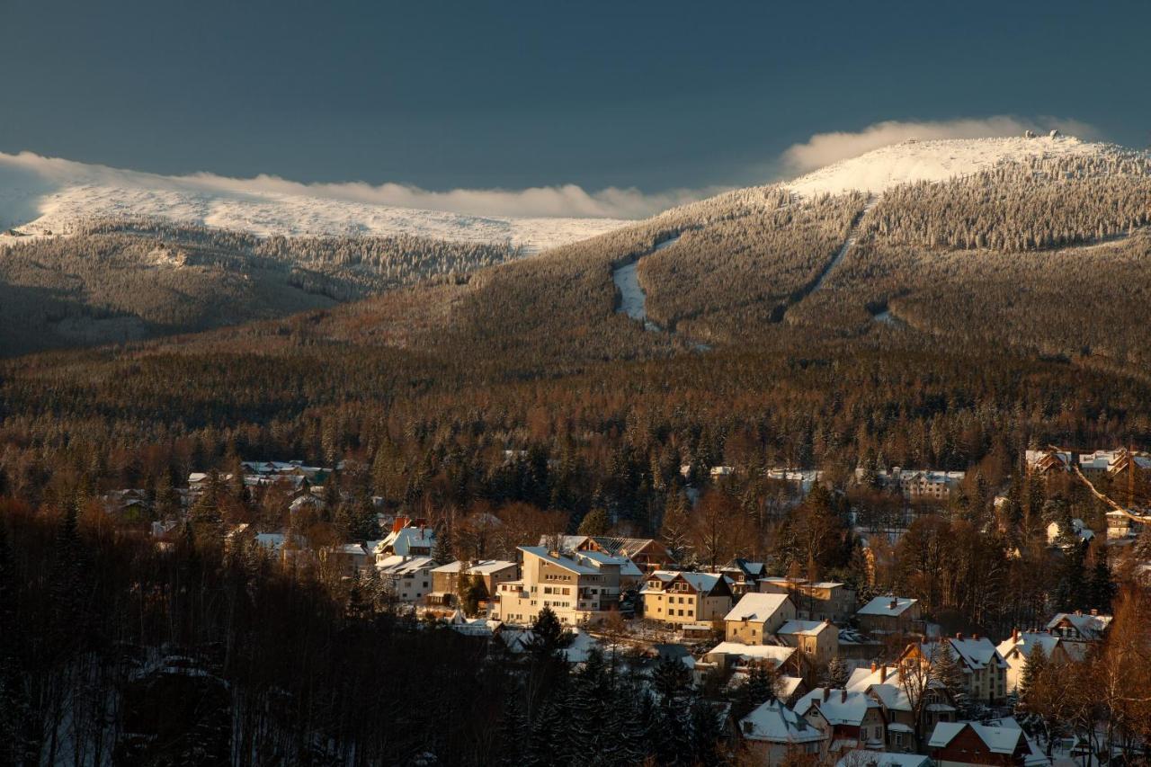 Apartament Panorama Gor - Centrum Miasta Z Widokiem Na Szrenice Sklářská Poruba Exteriér fotografie