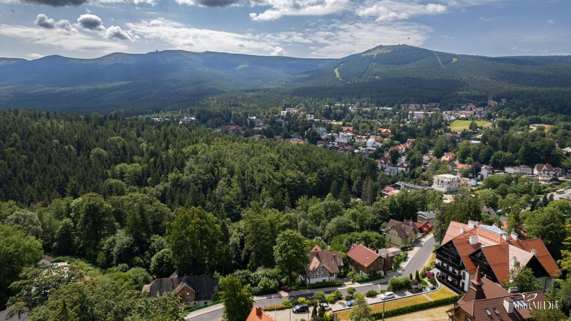 Apartament Panorama Gor - Centrum Miasta Z Widokiem Na Szrenice Sklářská Poruba Exteriér fotografie