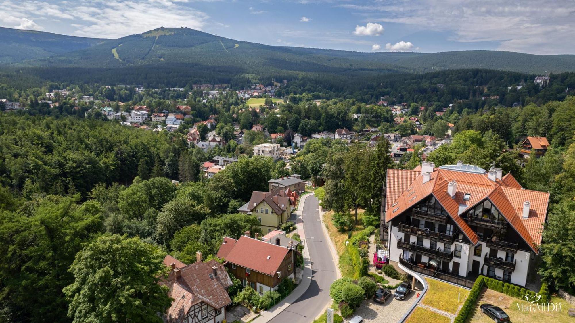 Apartament Panorama Gor - Centrum Miasta Z Widokiem Na Szrenice Sklářská Poruba Exteriér fotografie
